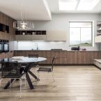 ar cucina Primavera legno con penisola e sgabelli offerta Sicilia Messina Catania 7